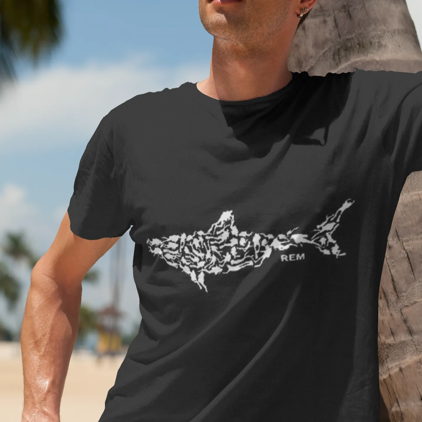 Scuba diving T-Shirt for Men | Scuba Diver turns into shark