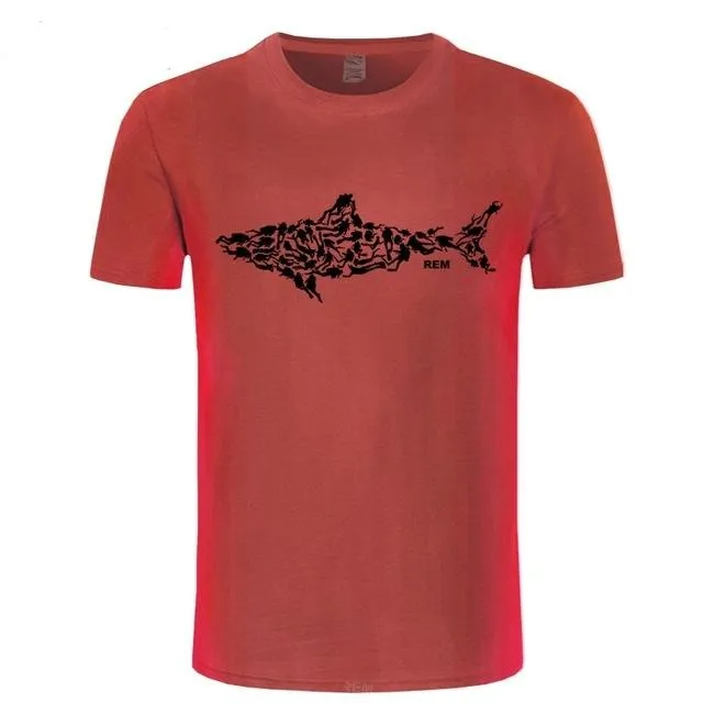 Scuba diving T-Shirt for Men | Scuba Diver turns into shark