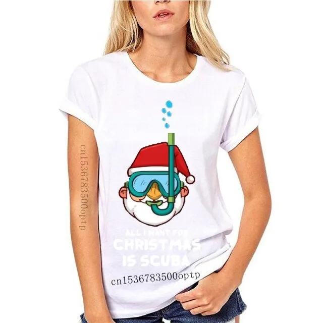 Scuba diving T-Shirt for Women | All I want for Christmas is Scuba