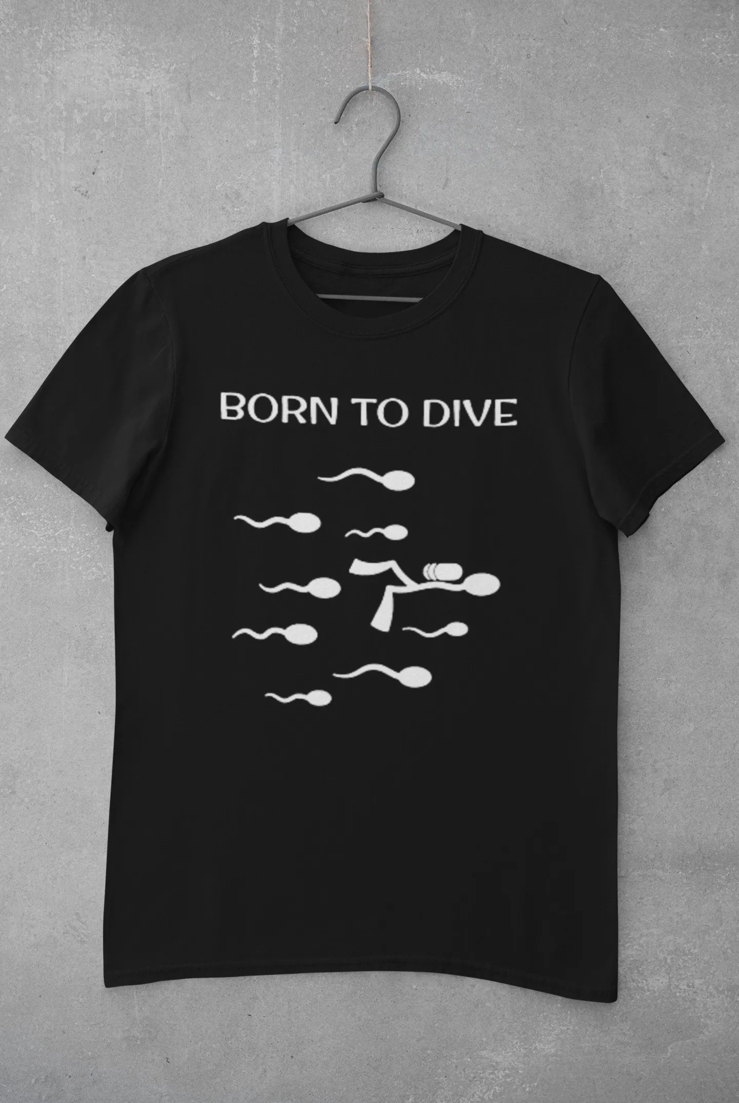 Scuba diving T-Shirt for Women and Men | Born to dive