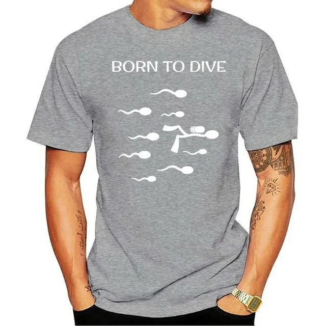 Scuba diving T-Shirt for Women and Men | Born to dive