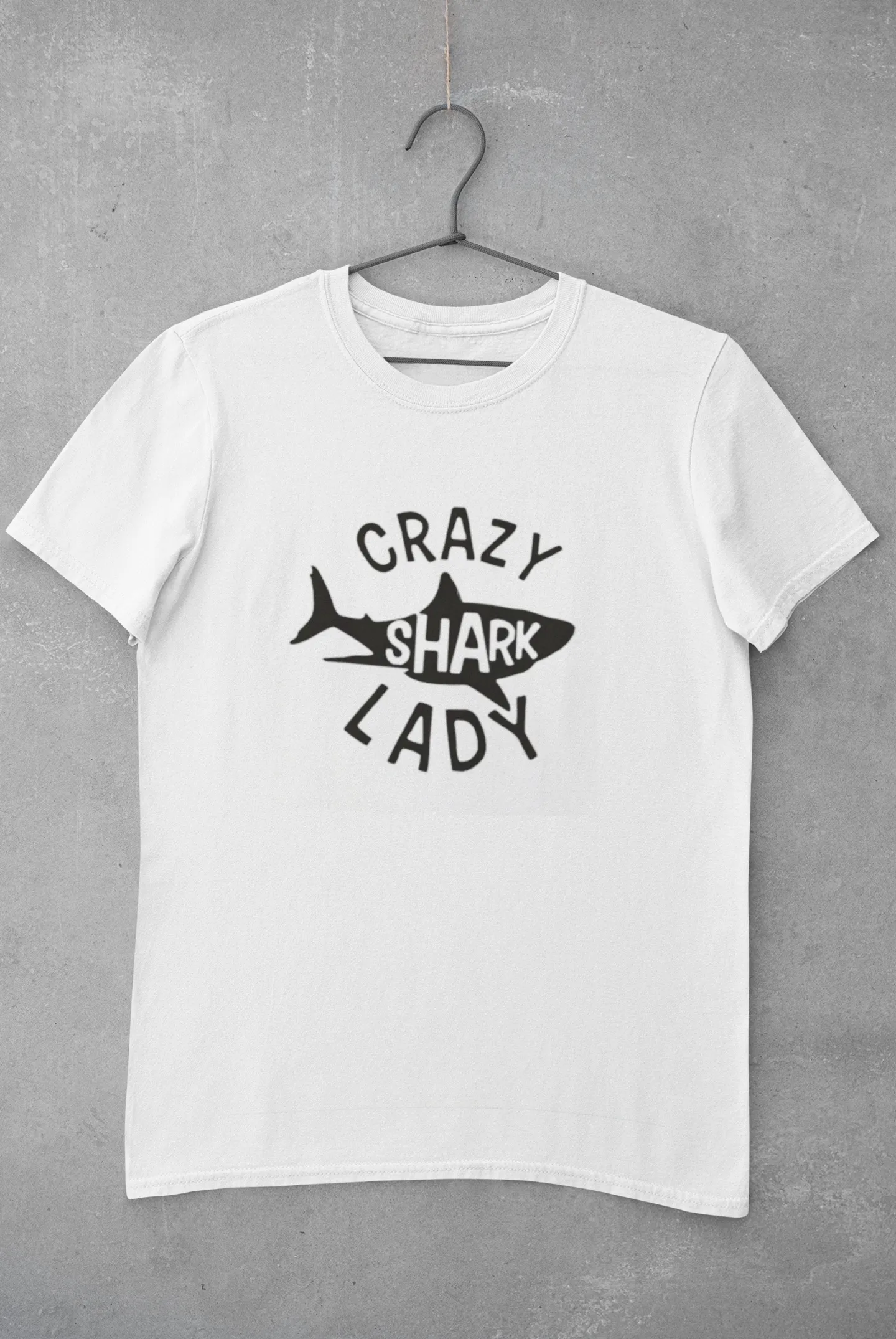 Scuba diving T-Shirt for Women | Crazy Shark Lady