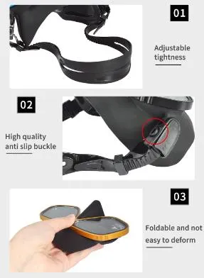 Scuba Free Diving Snorkeling Wide View Plano Lenses Anti-Fog Mask Aluminum Alloy Adults 8 Colours DM400