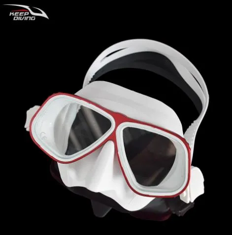 Scuba Free Diving Snorkeling Wide View Plano Lenses Anti-Fog Mask Aluminum Alloy Adults 8 Colours DM400