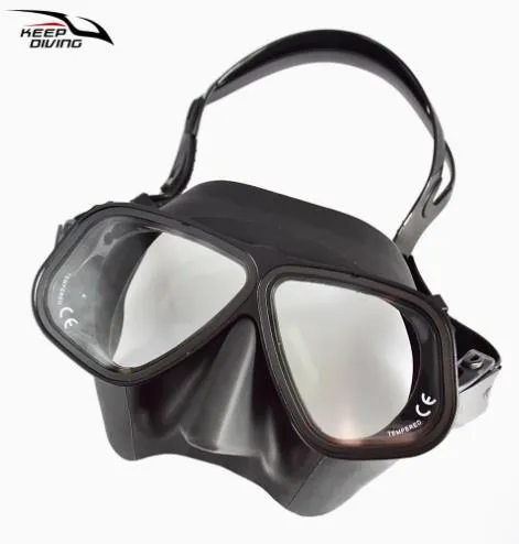 Scuba Free Diving Snorkeling Wide View Plano Lenses Anti-Fog Mask Aluminum Alloy Adults 8 Colours DM400