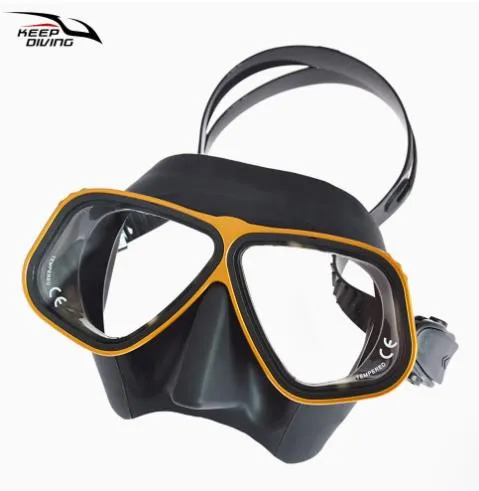 Scuba Free Diving Snorkeling Wide View Plano Lenses Anti-Fog Mask Aluminum Alloy Adults 8 Colours DM400