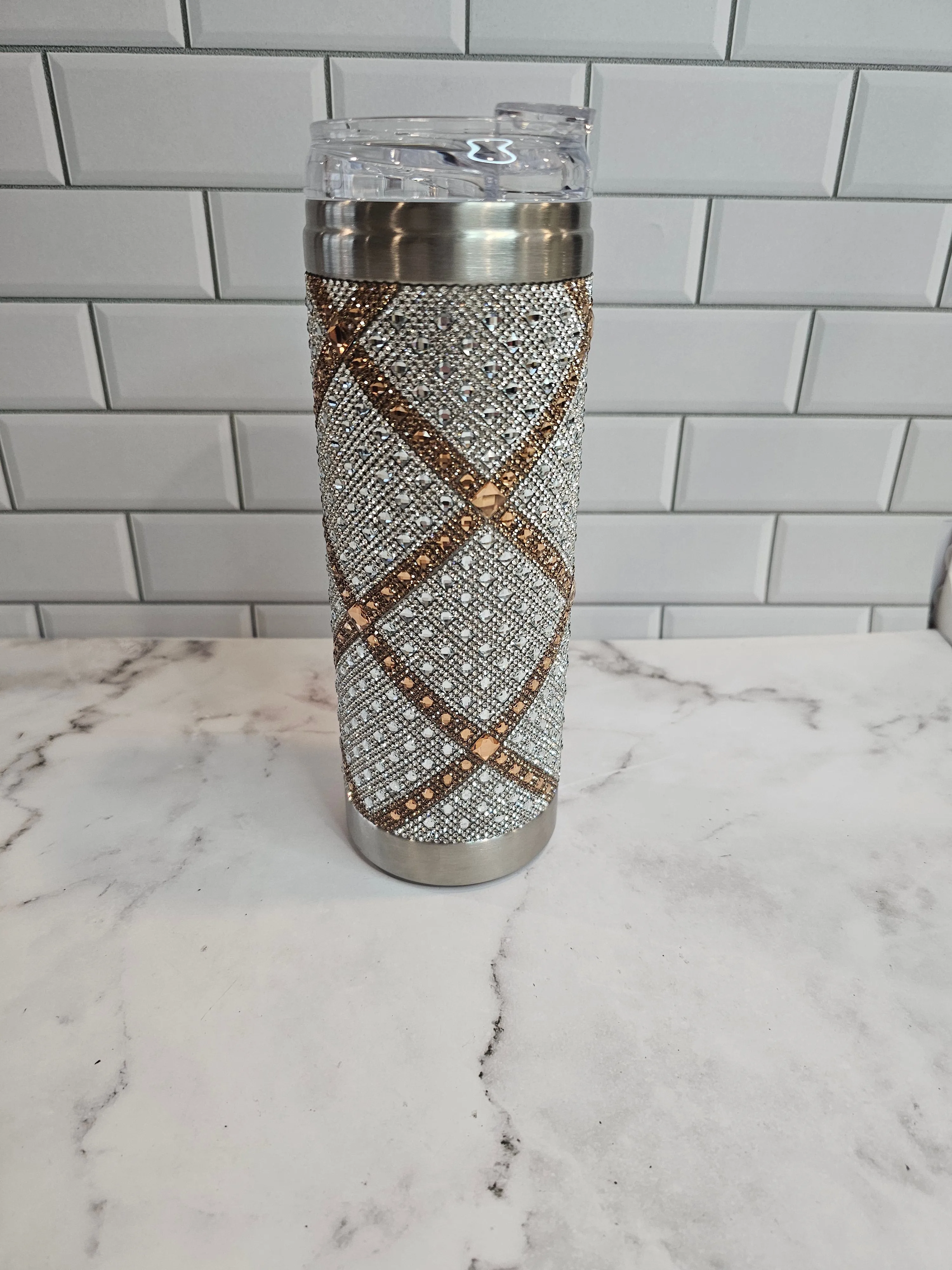 Silver   Gold | Bling Tumbler