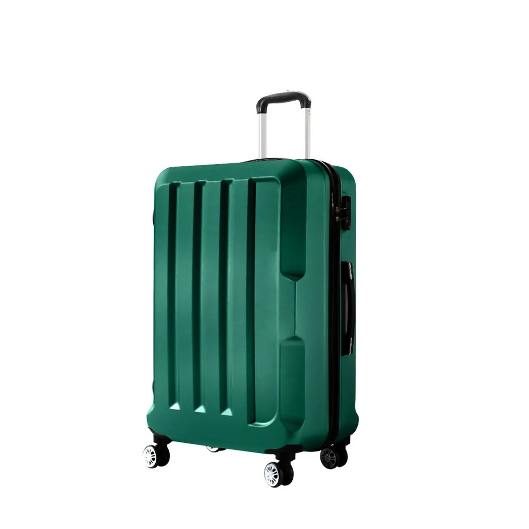 Slimbridge 28" Travel Luggage Check Green 28 inch