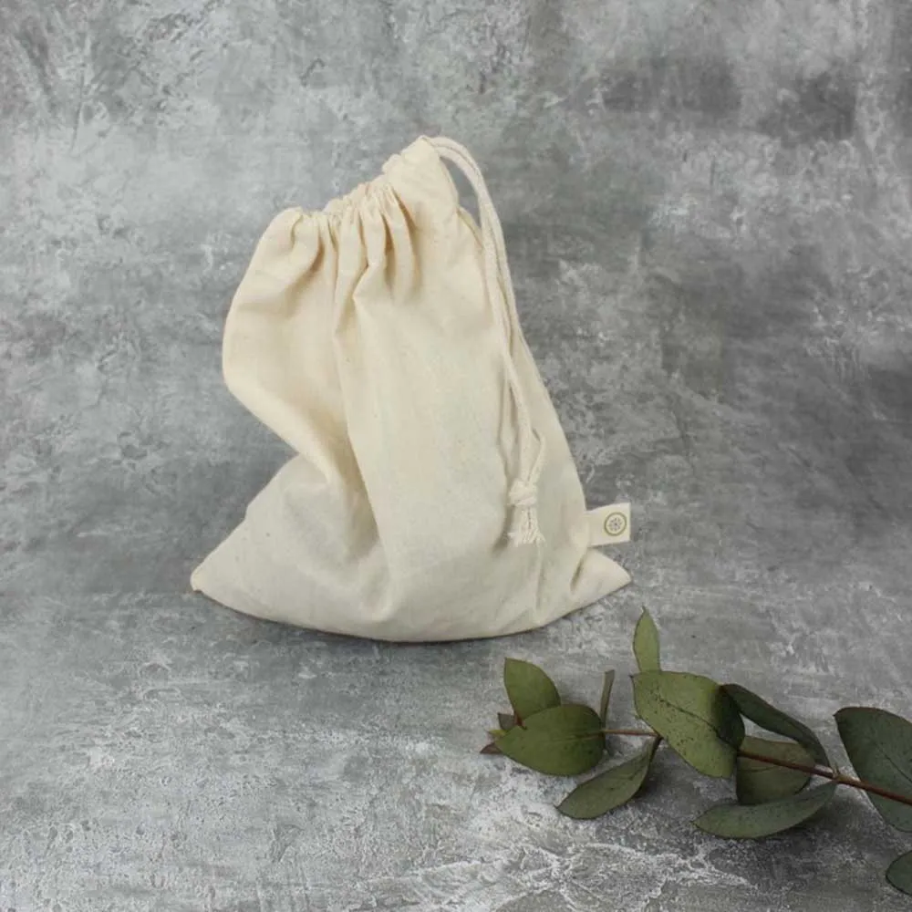 Small Recycled Cotton Produce Bag