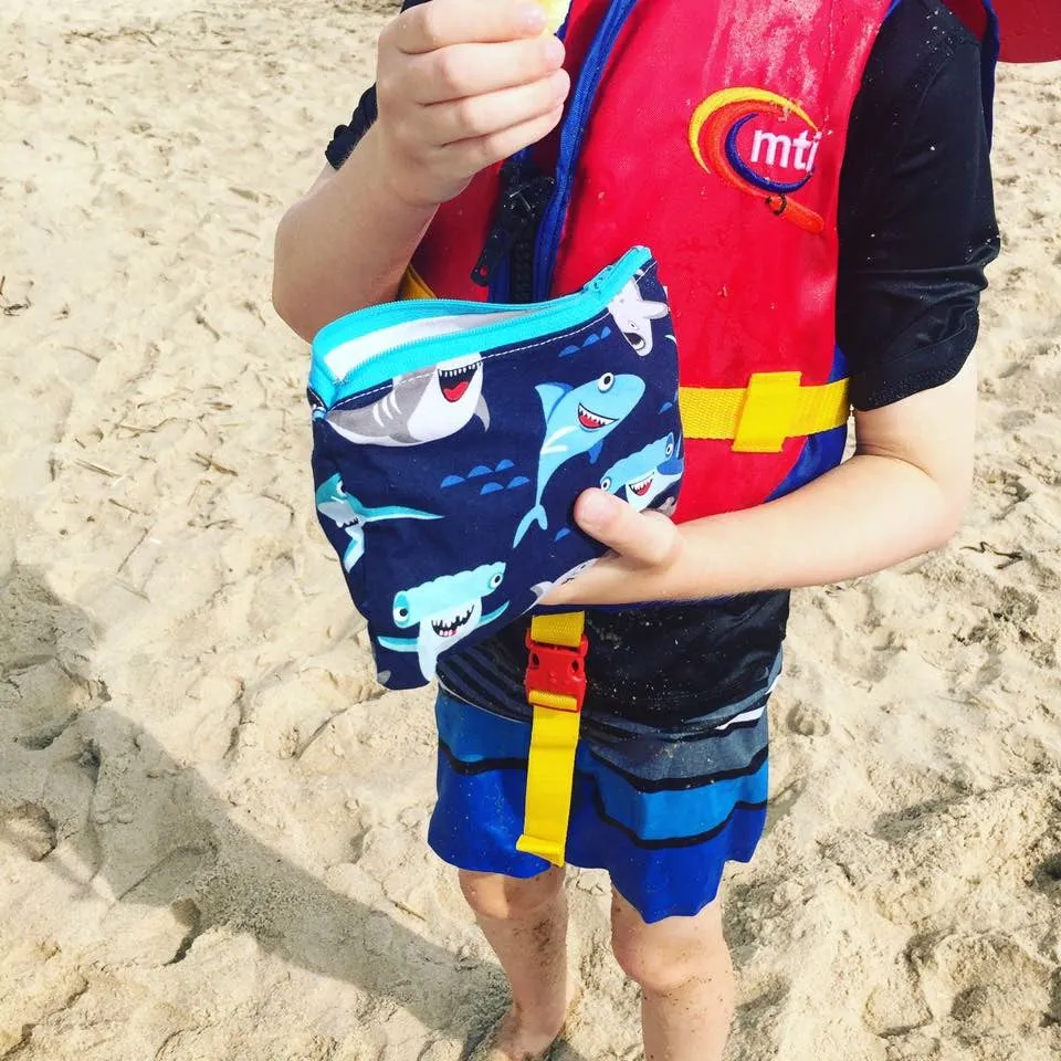 Snack Sized Reusable Zippered Bag Science