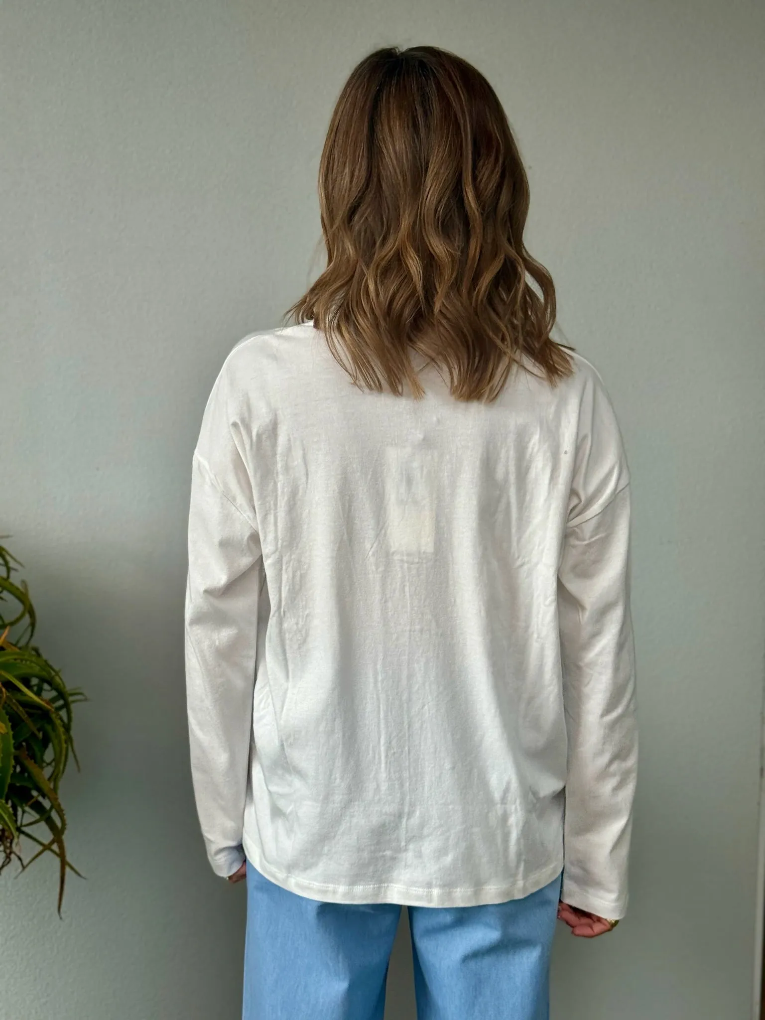 Statement Long Sleeve Egret