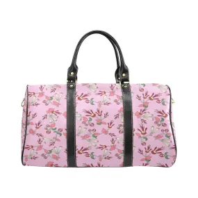 Strawberry Floral Waterproof Travel Bag