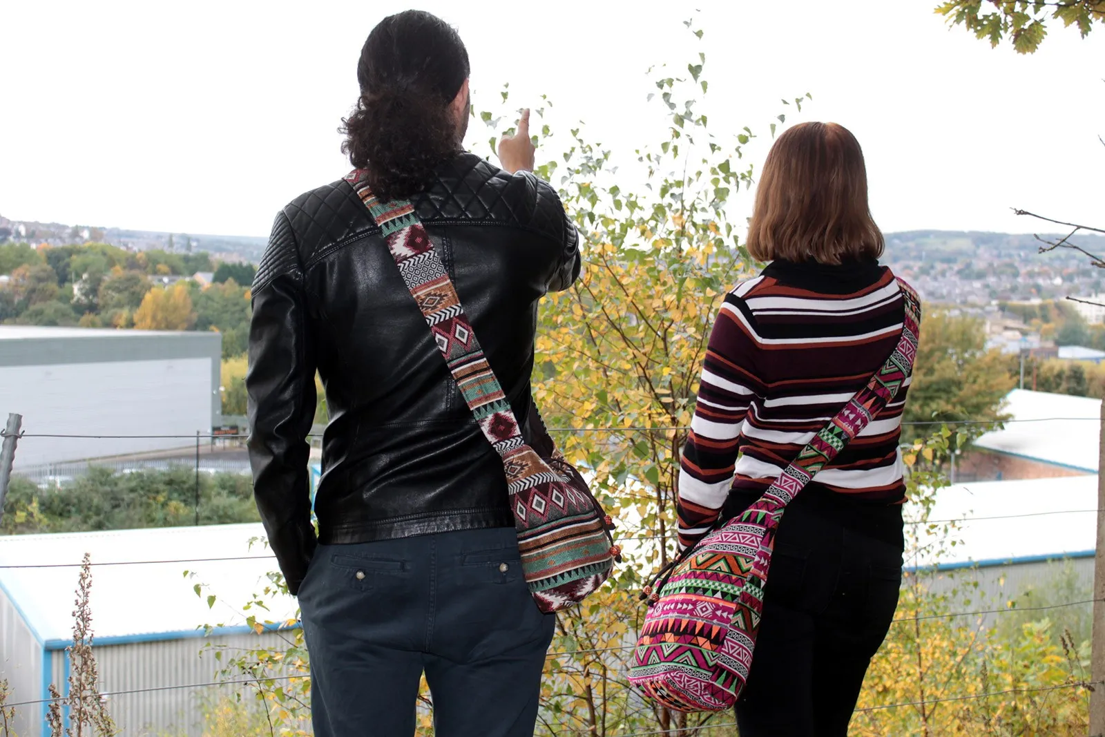 Stylish Jacquard Bag in Pink - Perfect for Students | Trendy & Durable