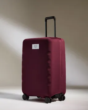 Suitcase Cover Medium in Heather Purple