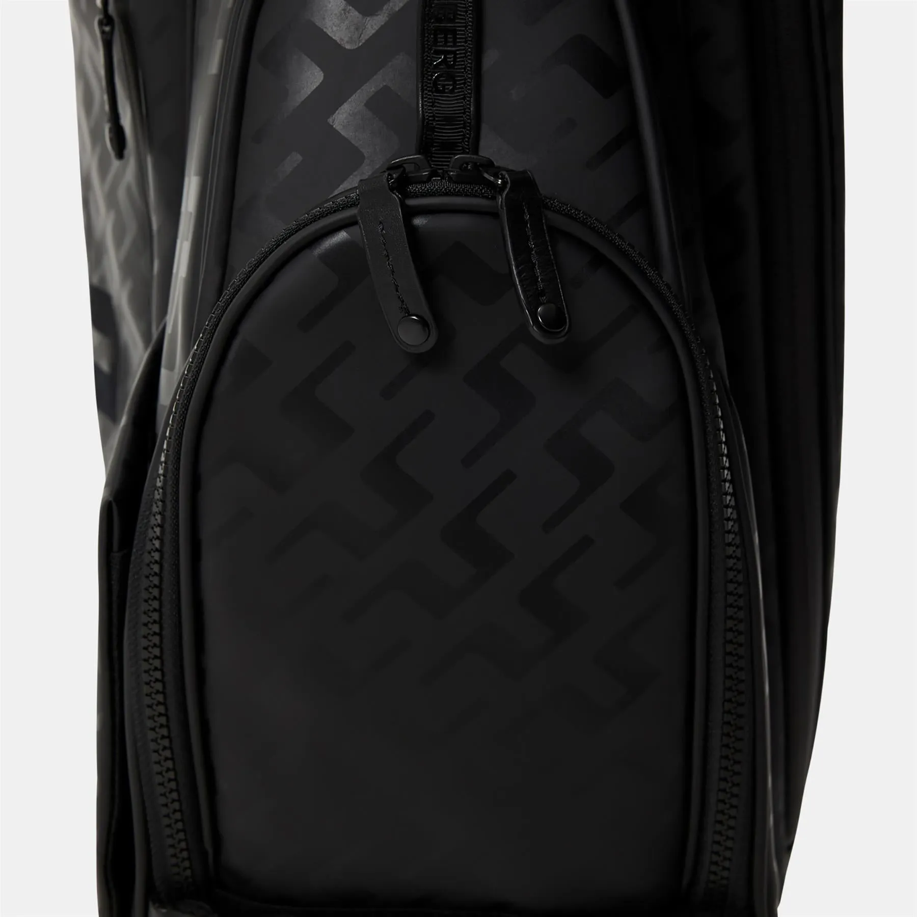 Sunday Stand Print Golf Bag Black - AW24