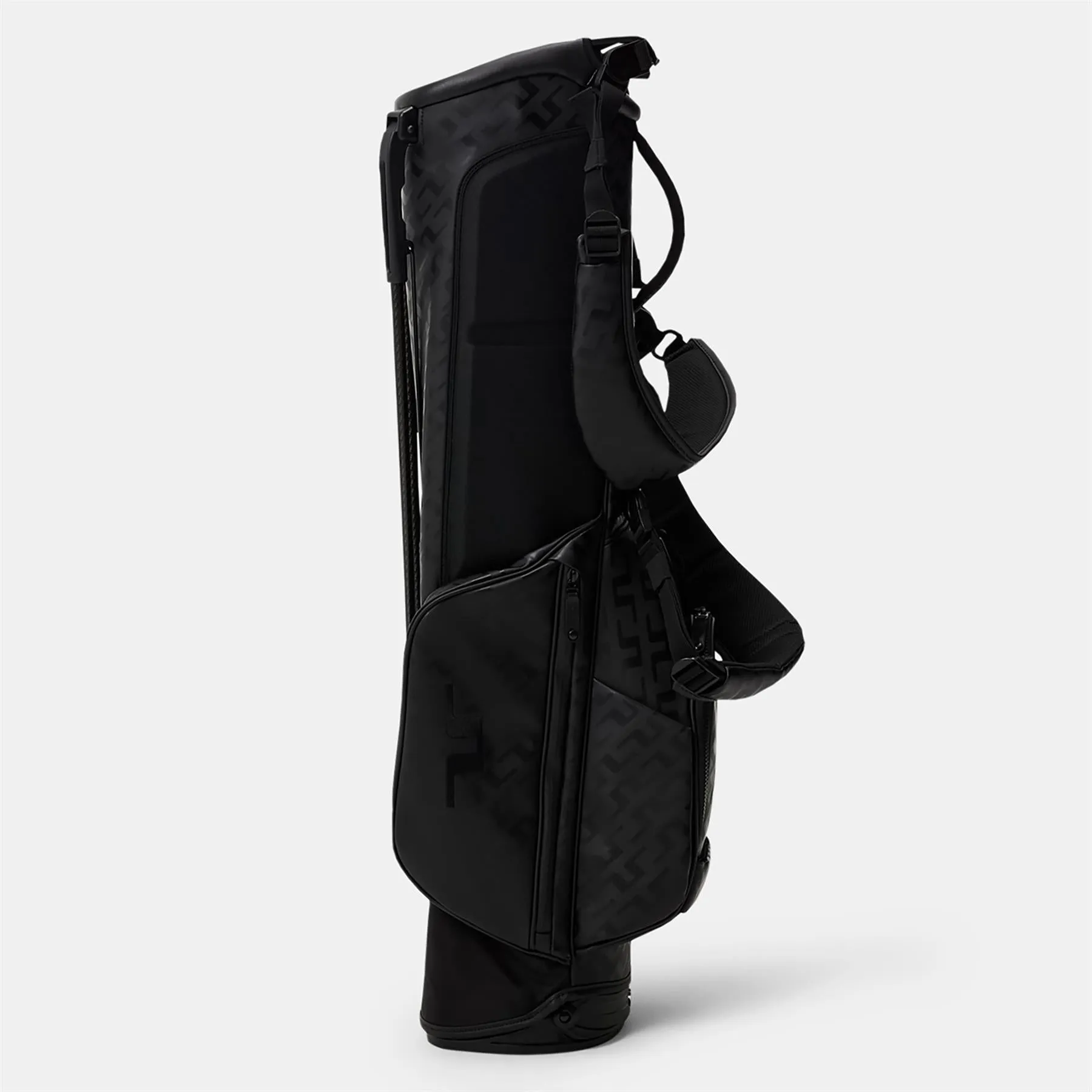 Sunday Stand Print Golf Bag Black - AW24