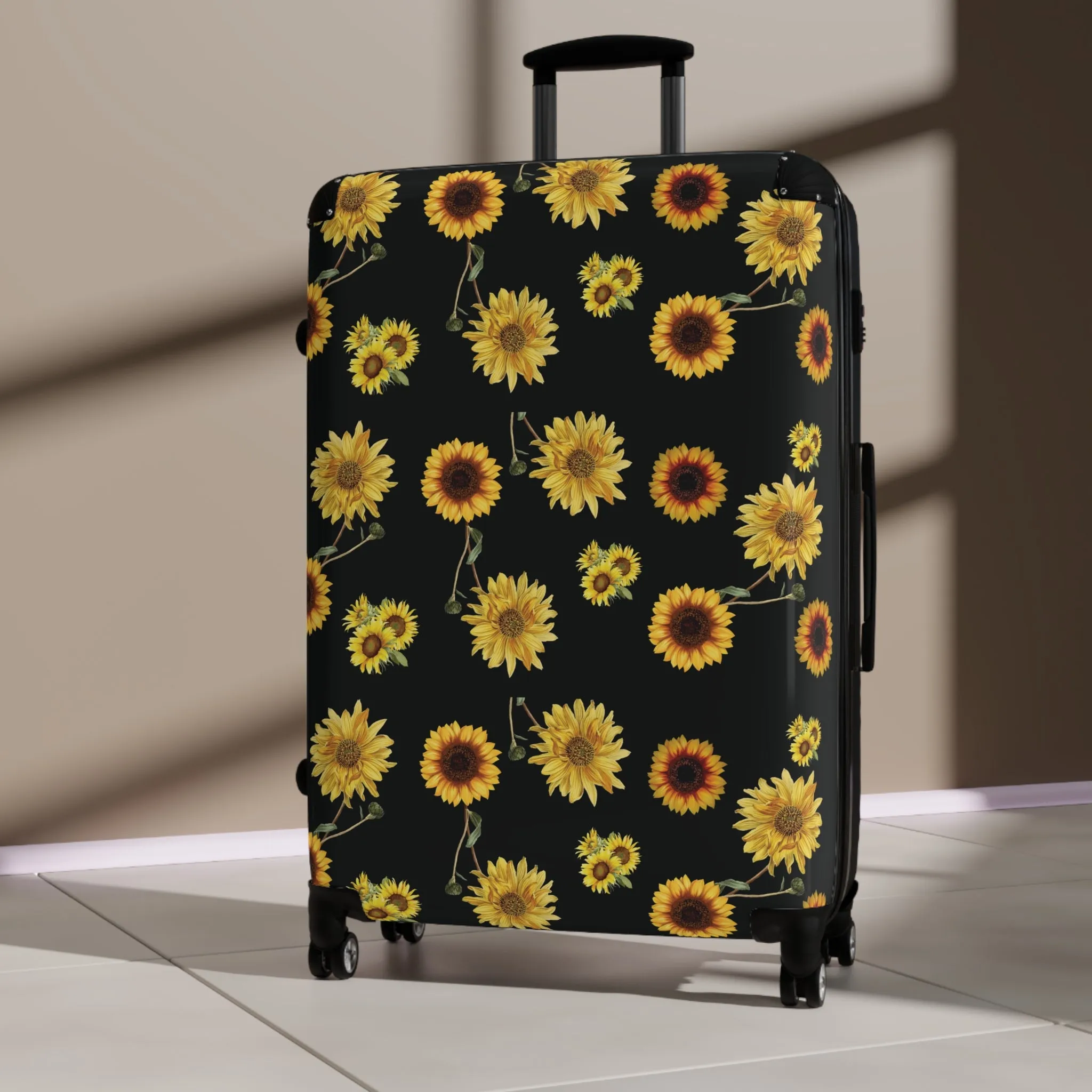 Sunflower Traveler Suitcase