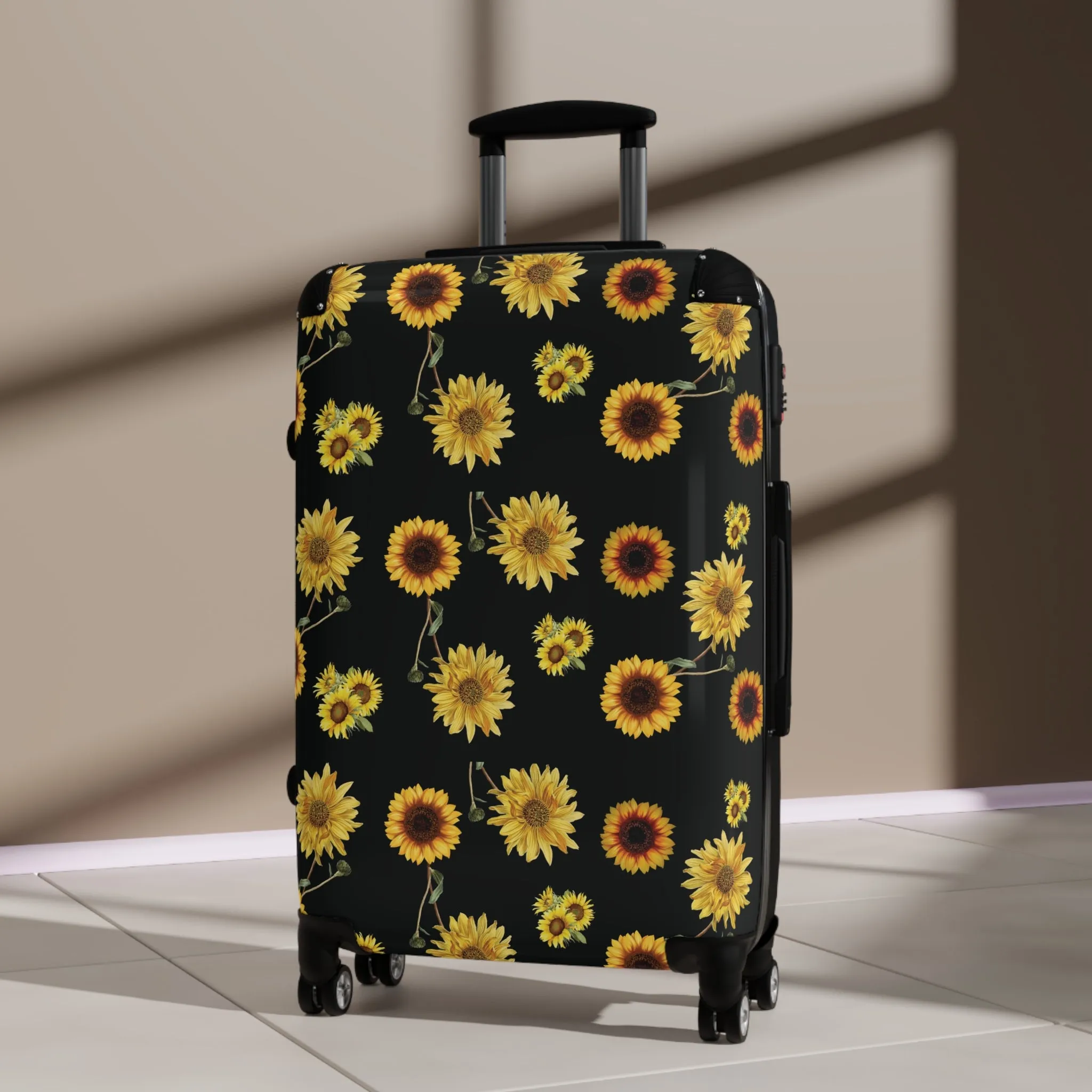 Sunflower Traveler Suitcase