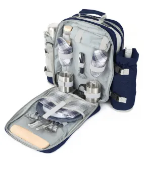 Super Deluxe Picnic Backpack Hamper for Two People