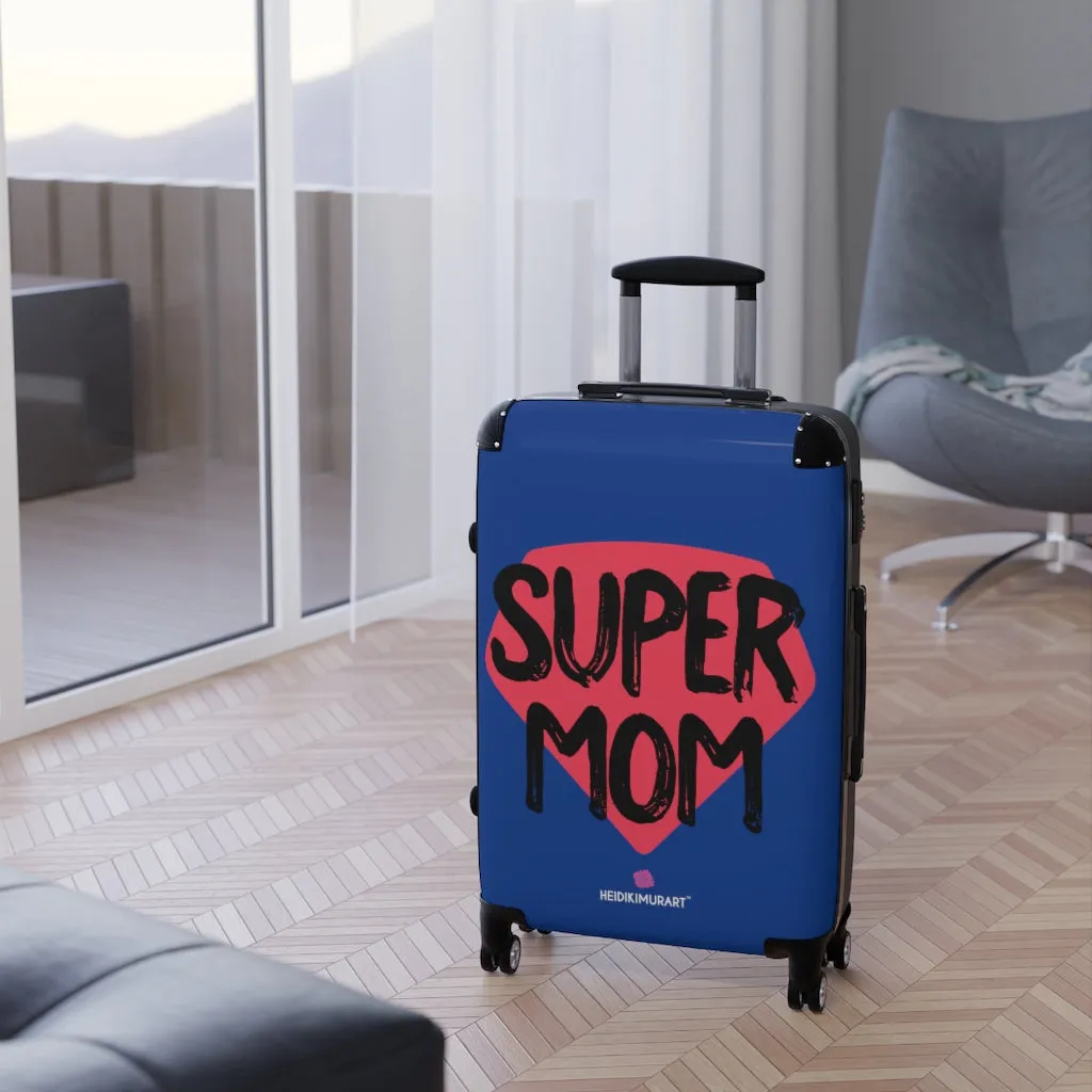 Super Mom's Designer Suitcases, Mom's Day Best Premium Designer Suitcase Luggage (Small, Medium, Large)