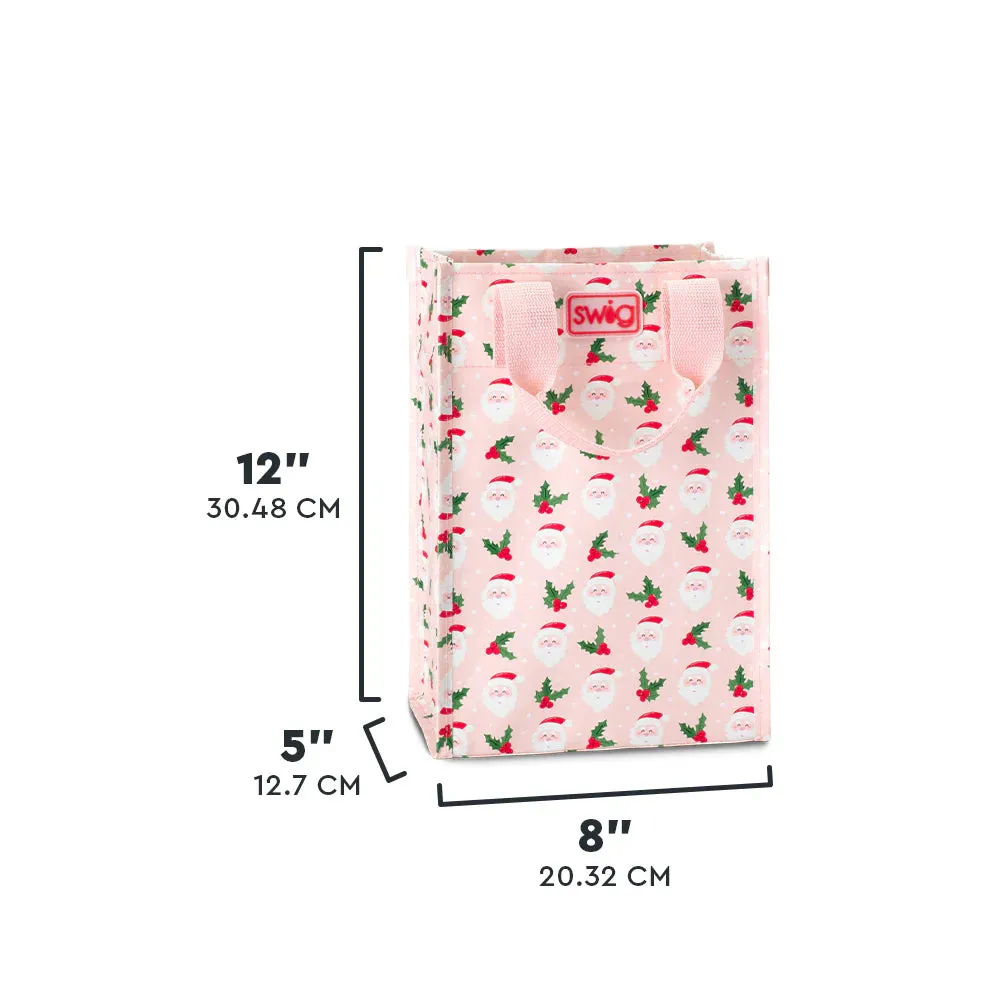 Swig Holly Jolly Tall Reusable Bag