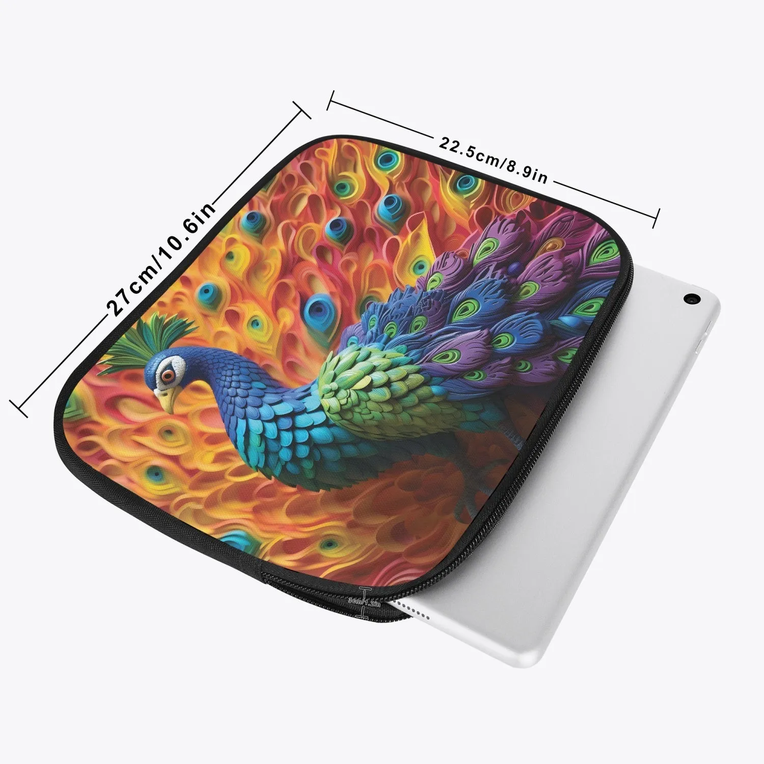 Tablet Sleeve - Peacock, awd-580