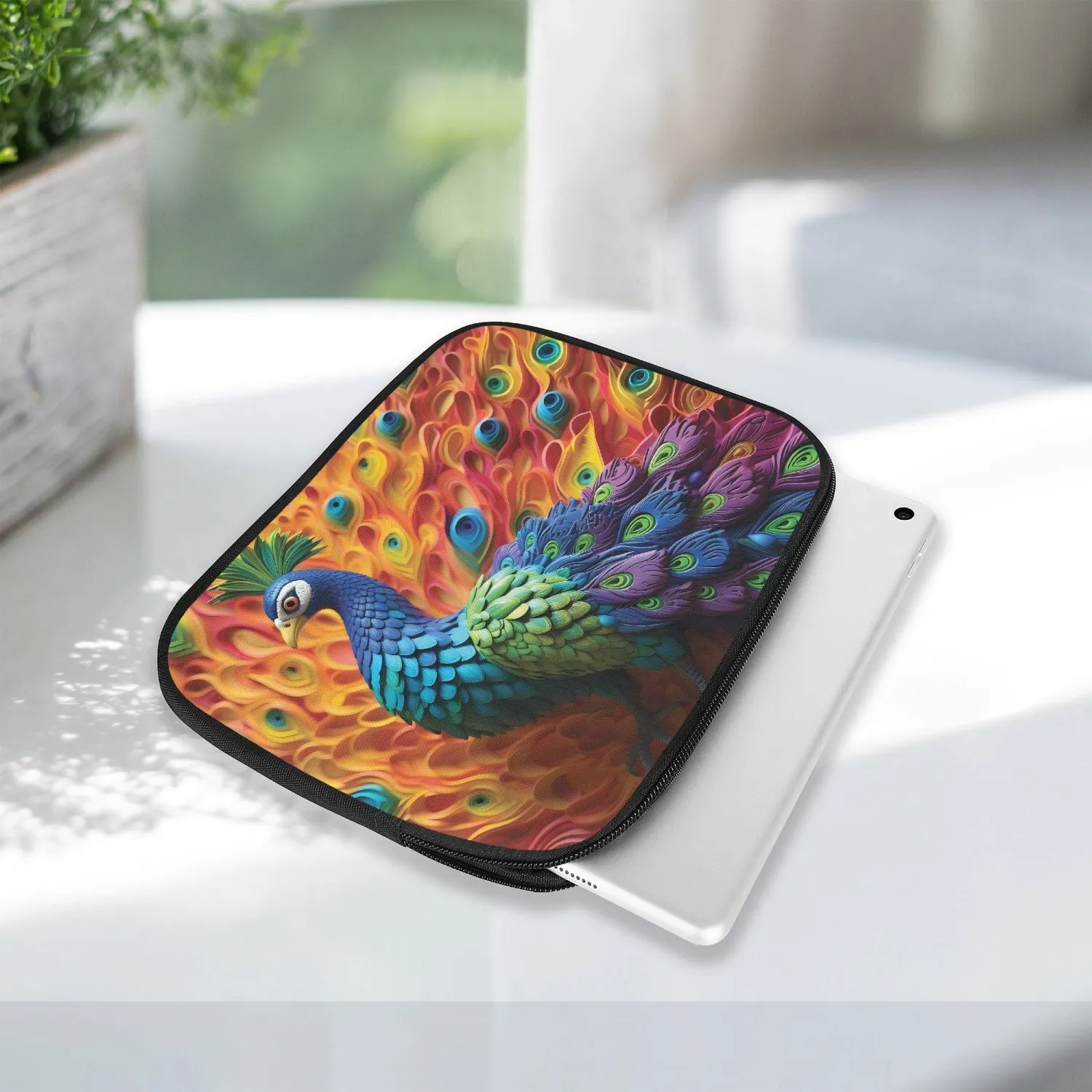 Tablet Sleeve - Peacock, awd-580