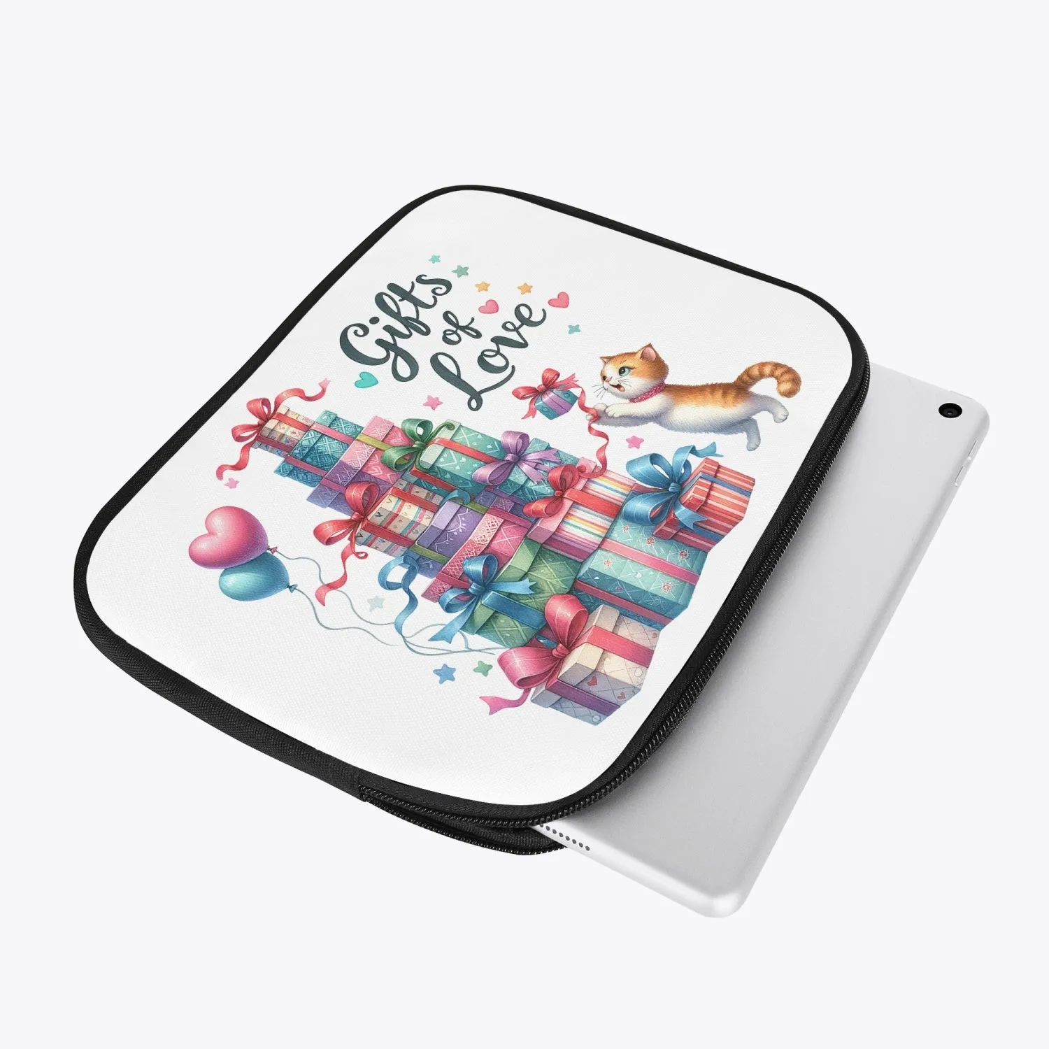 Tablet Sleeve - Presents Tree, Gifts of Love