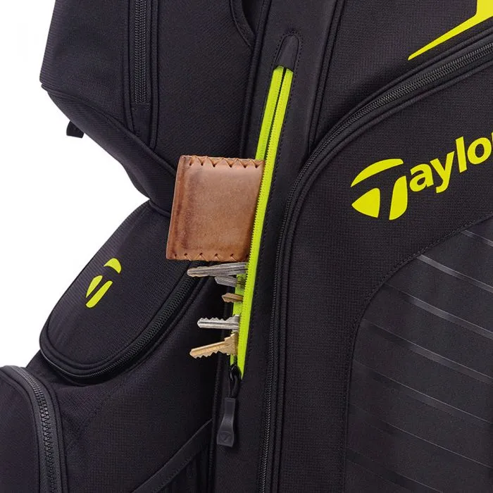 TaylorMade Lite Cart Bag - Black/Neon Lime