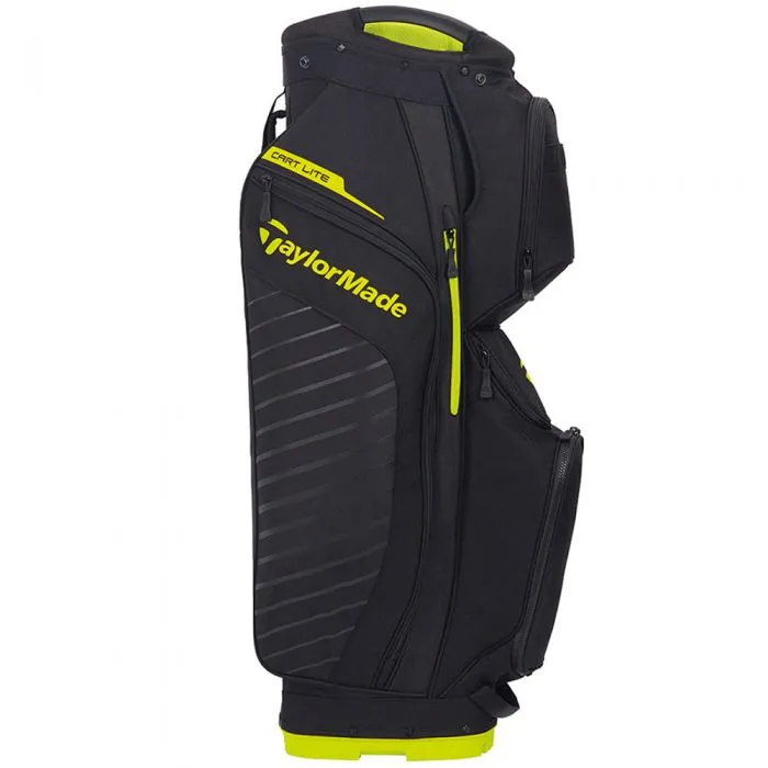 TaylorMade Lite Cart Bag - Black/Neon Lime