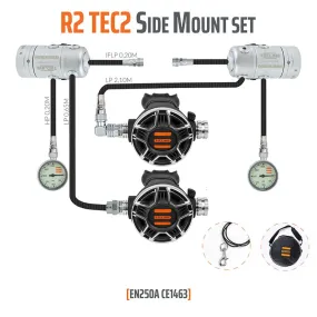 Tecline Regulator R2 Tec2  Side Mount Set