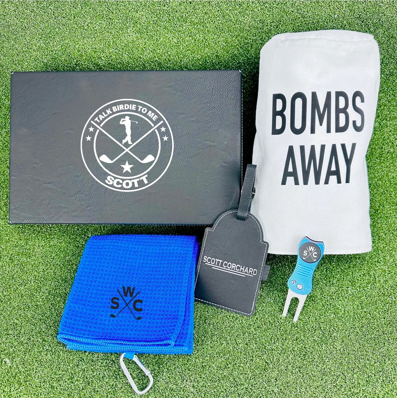 Tee Time Essentials Golf Gift Set