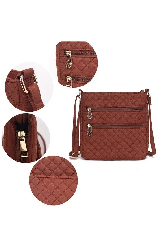 TEEK - MKF Collection Solid Quilted Cotton Bag