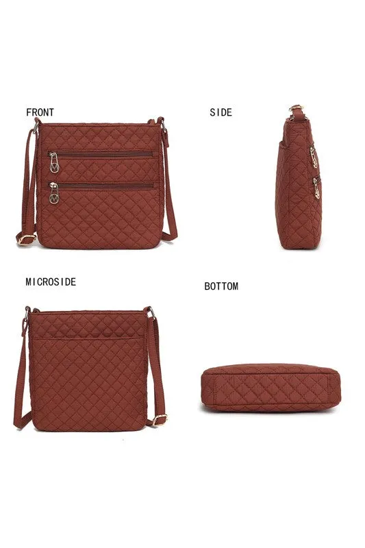 TEEK - MKF Collection Solid Quilted Cotton Bag