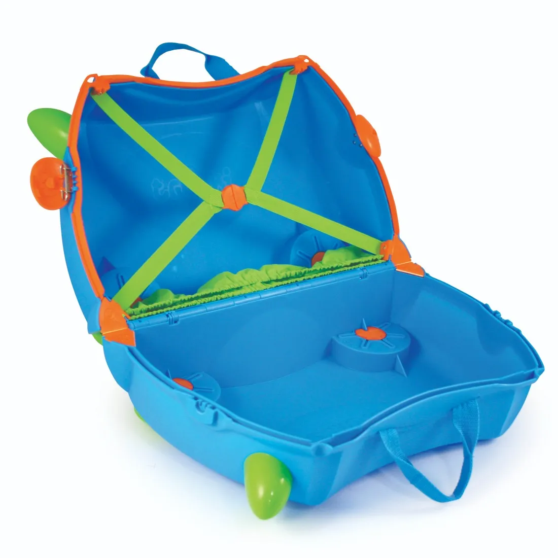 Terrance Upgraded Kids Suitcase Blue