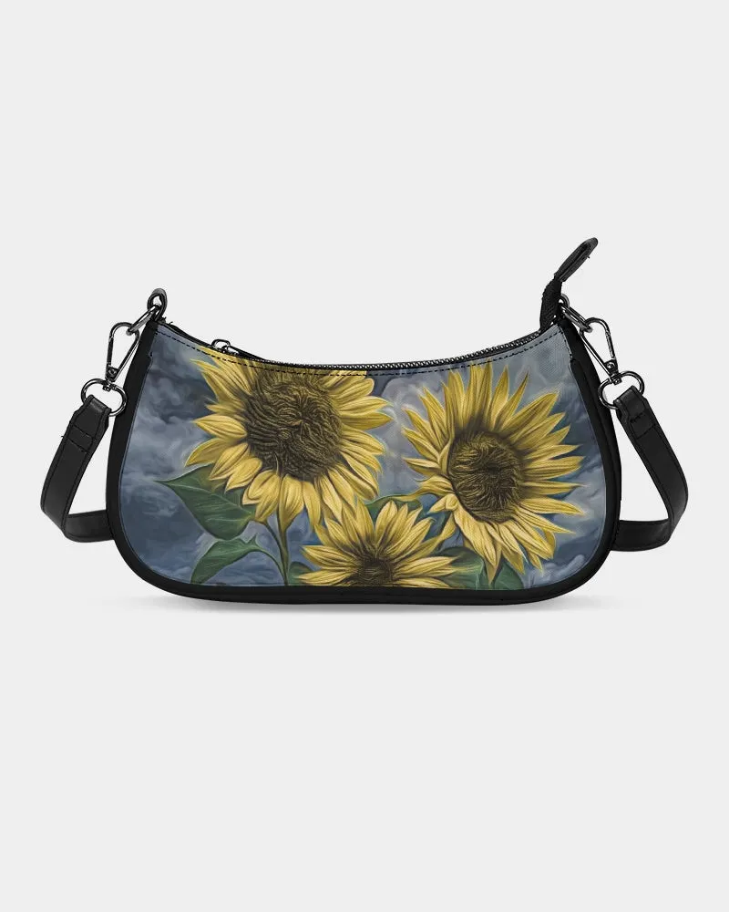 Three Sisters Dual Shoulder & Wristlet Canvas Pouch