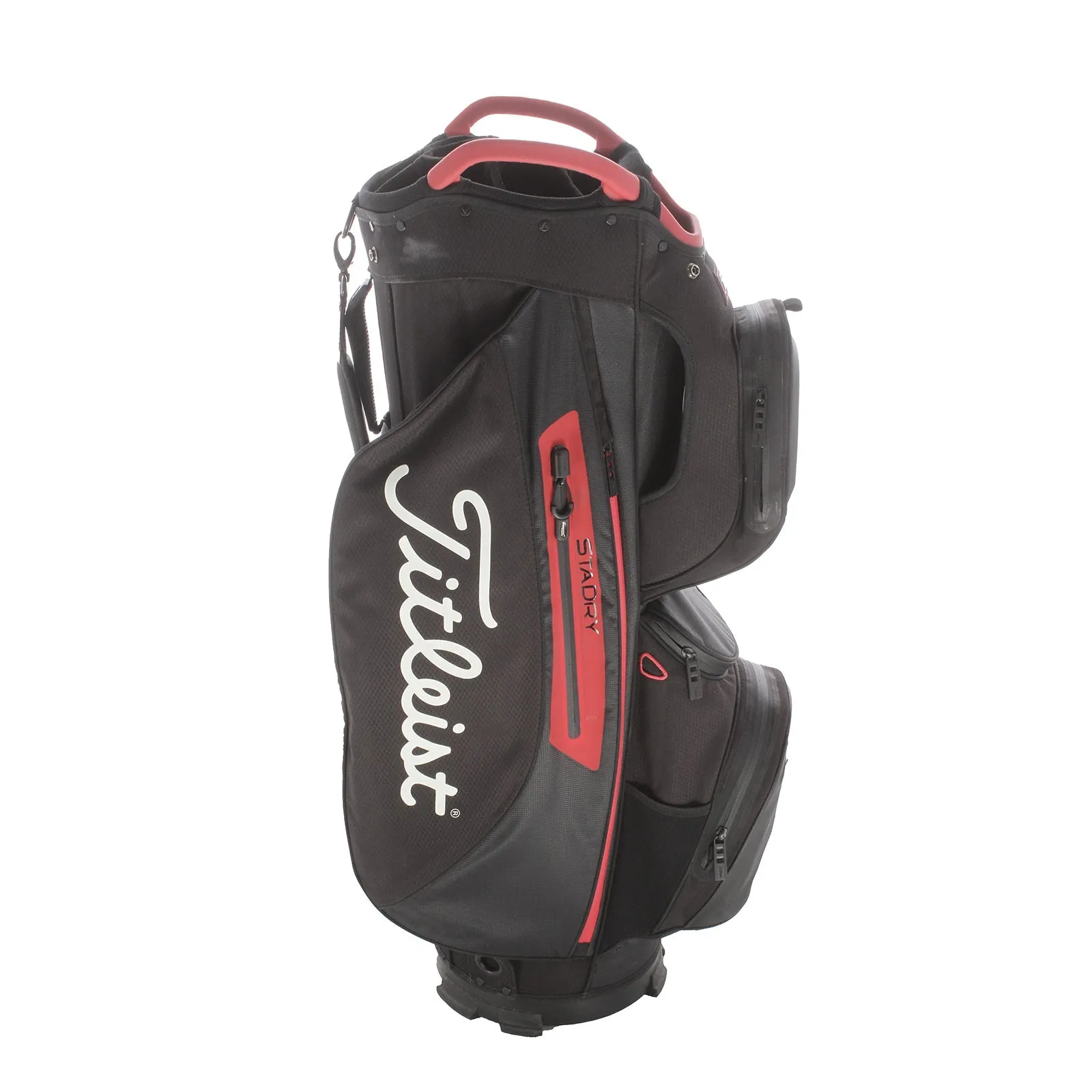 Titleist StaDry Cart Bag - Black/Red