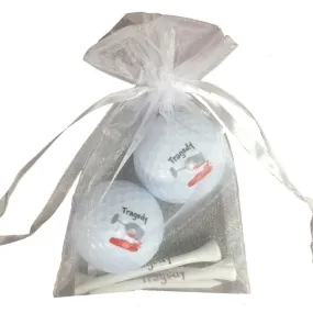 Tragedy 2 Golf Balls & 4 Tees Pack