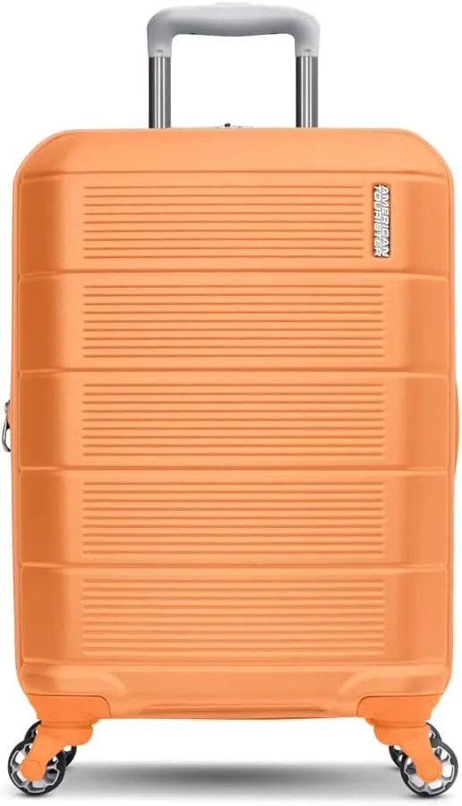 Travel Chic 20 Inch Carry On Coral Orange Spinner Suitcase