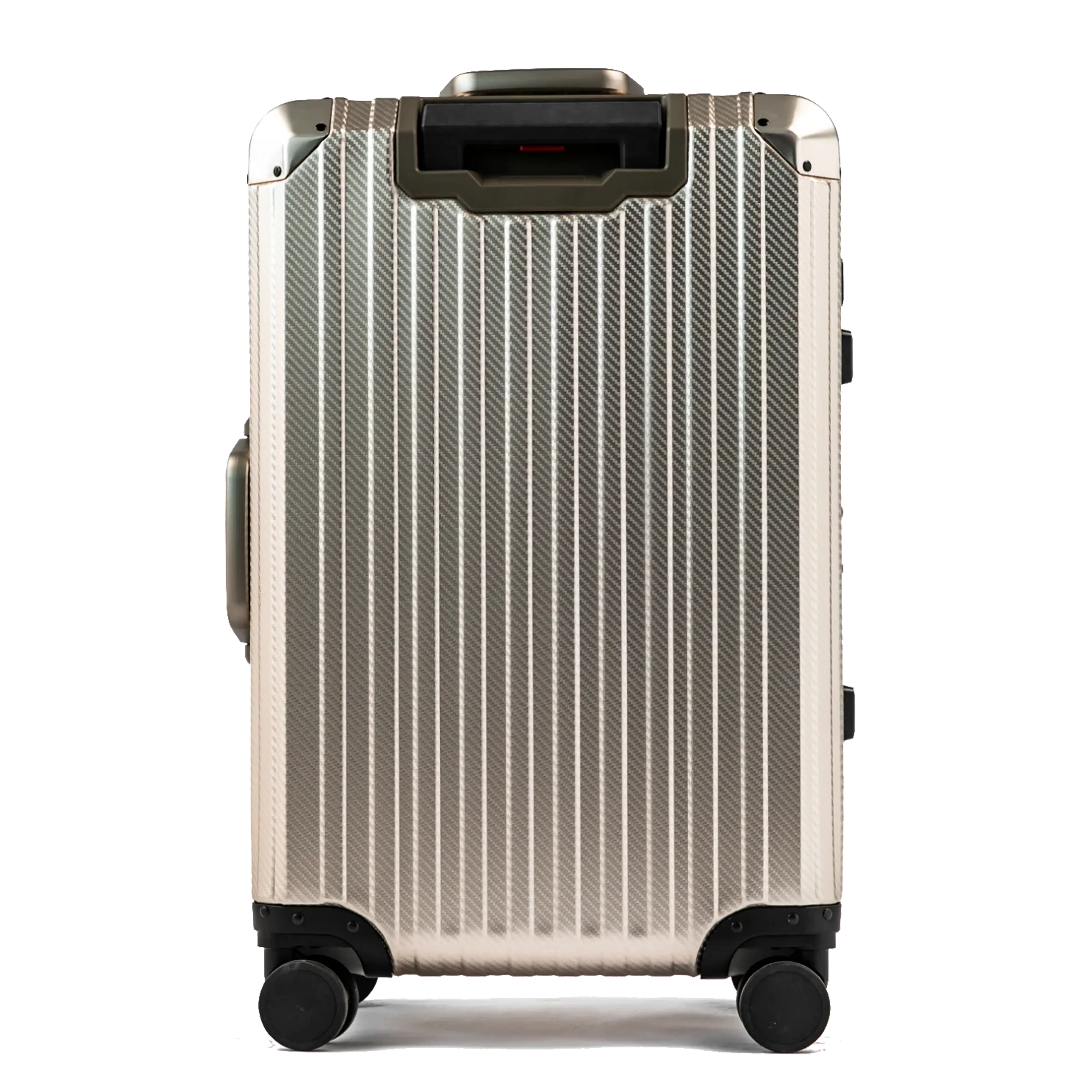 TREK Aluminum Suitcase Champagne