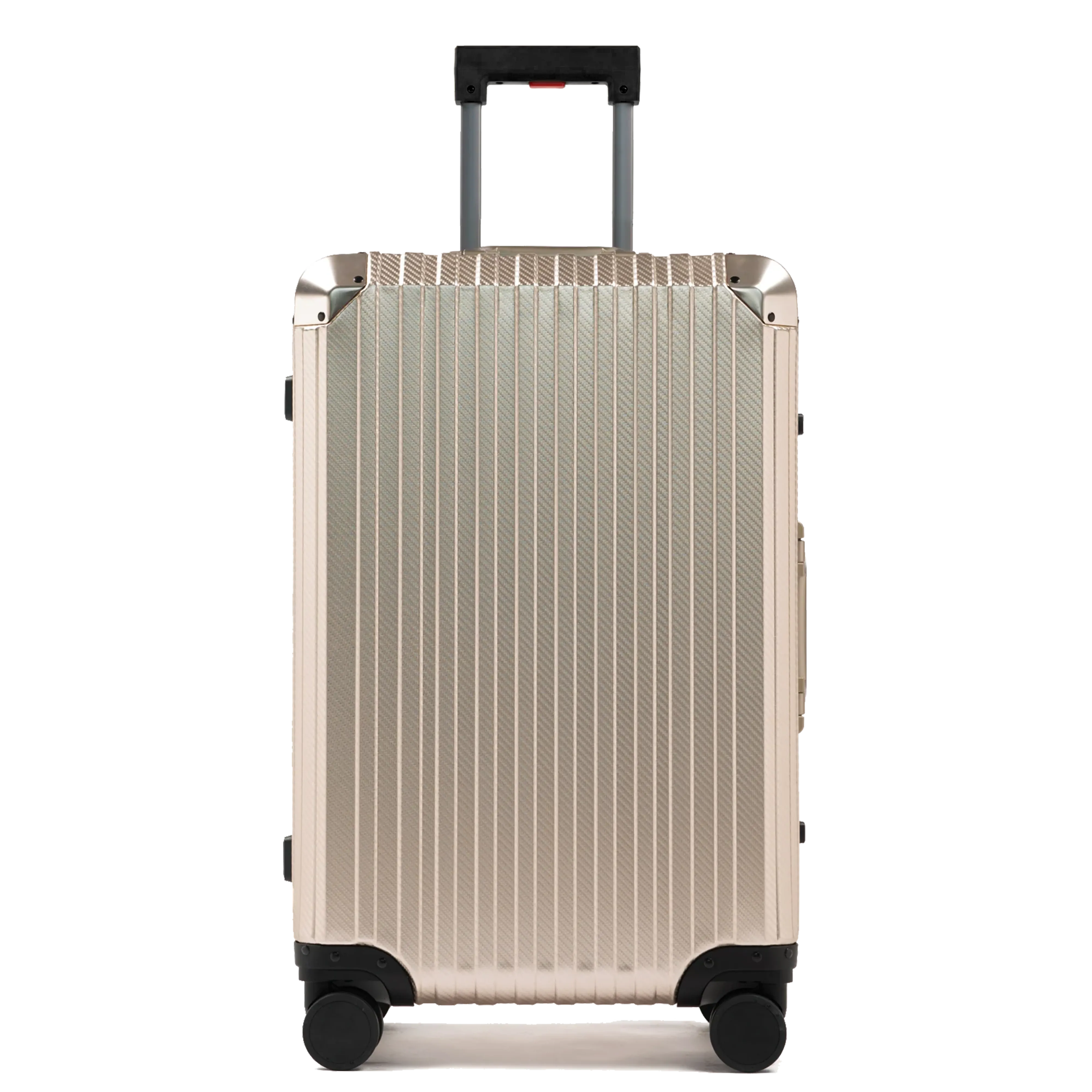 TREK Aluminum Suitcase Champagne