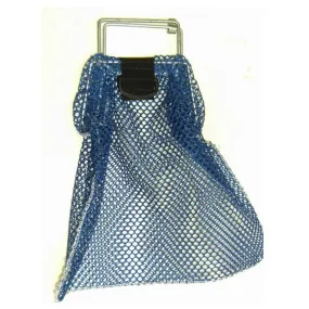 Trident Galvanized Wire Handle Blue Small Mesh Bags