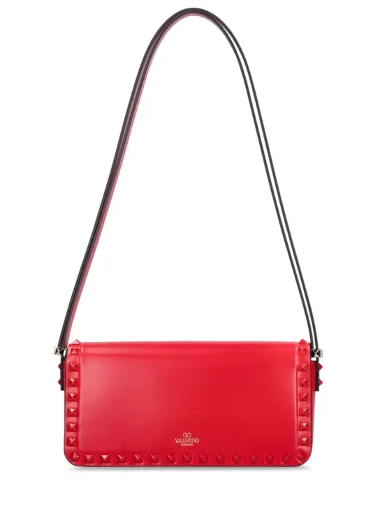 Valentino Garavani   Rockstud leather shoulder bag 