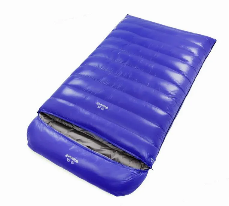 Waterproof Lightweight Envelope Double Down Sleeping Bag