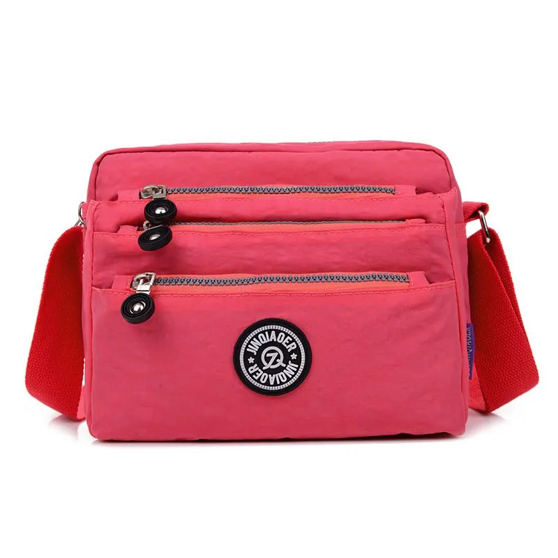 Waterproof Multi-Pocket Casual Crossbody Bag