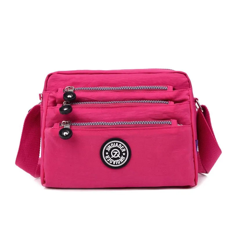 Waterproof Multi-Pocket Casual Crossbody Bag