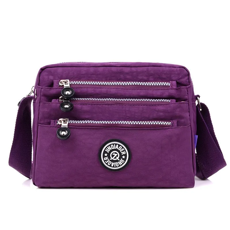 Waterproof Multi-Pocket Casual Crossbody Bag