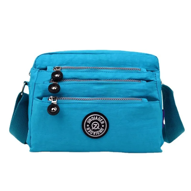 Waterproof Multi-Pocket Casual Crossbody Bag