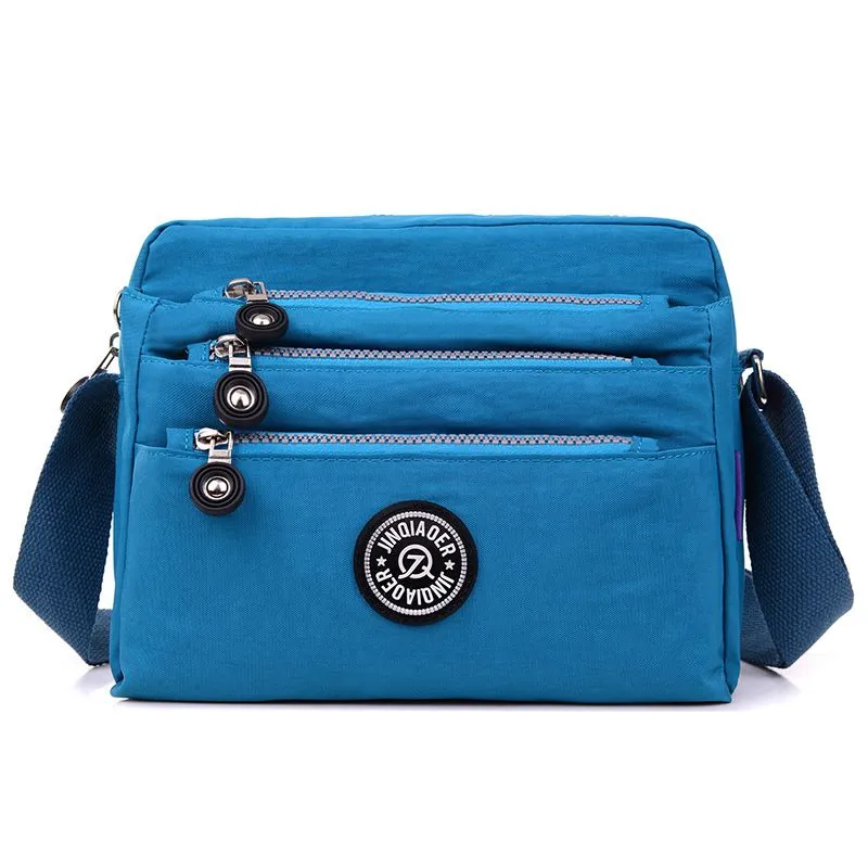 Waterproof Multi-Pocket Casual Crossbody Bag