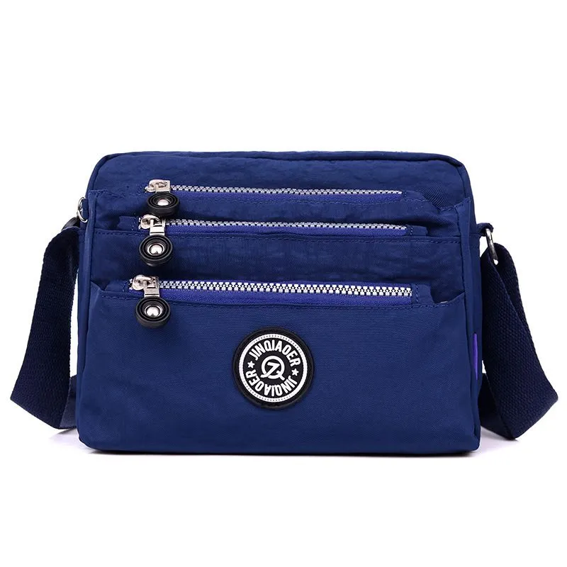 Waterproof Multi-Pocket Casual Crossbody Bag